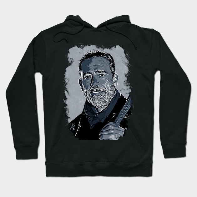 Negan Artwork Hoodie by Rezronauth